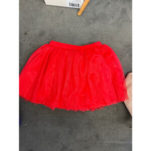 Womens Unbranded tutu Skirt costume Size l
L Red